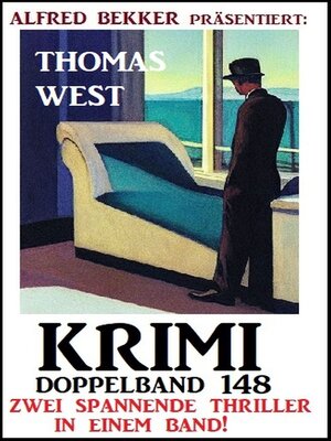 cover image of Krimi Doppelband 148--Zwei spannende Thriller in einem Band
